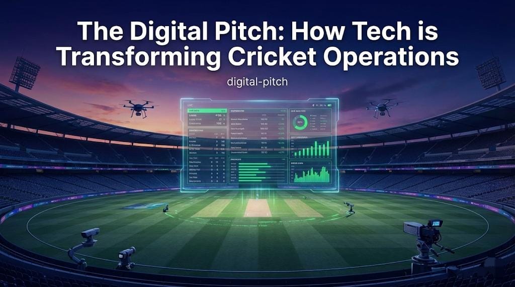 The Digital Pitch: How Tech is Transforming Cricket Operations